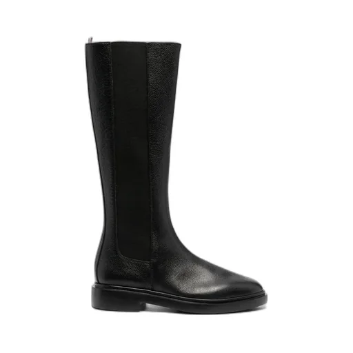 4-Bar Knee Length Chelsea Boots