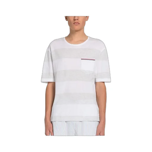 Rugby Stripe Crewneck T-Shirt