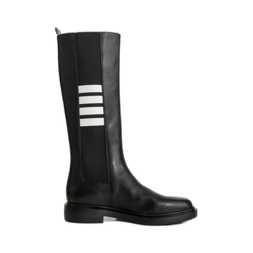 4-Bar Knee Length Chelsea Boots