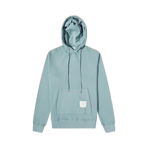 Logo-Patch Drawstring Hoodie