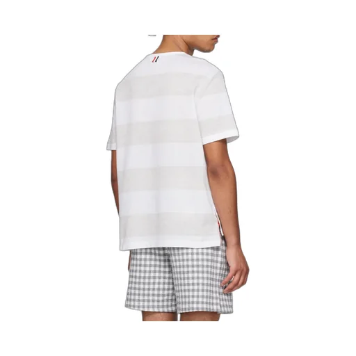 Rugby Stripe Crewneck T-Shirt