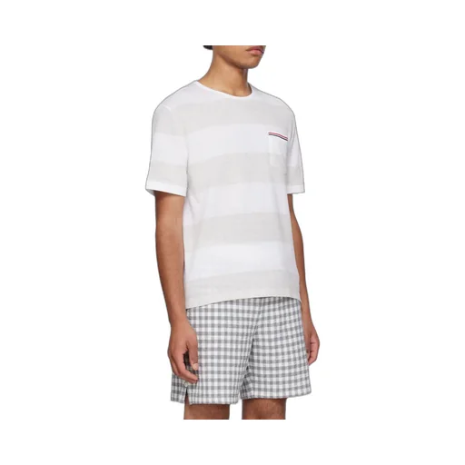 Rugby Stripe Crewneck T-Shirt