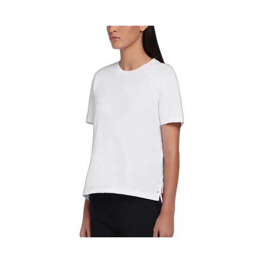 Rwb Stripe Asymmetric Hem T-Shirt