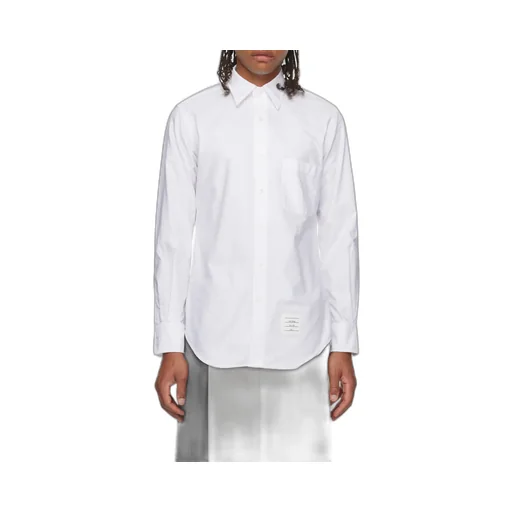Logo-Patch Cotton Shirt