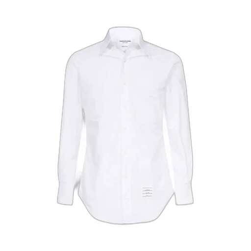 Logo-Patch Cotton Shirt
