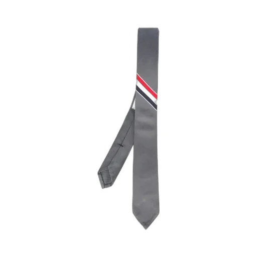 Rwb Stripe-Jacquard Pointed-Tip Tie