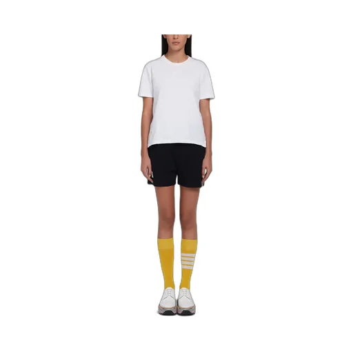 Rwb Stripe Asymmetric Hem T-Shirt
