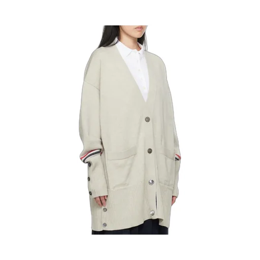 Virgin Wool V-Neck Cardigan