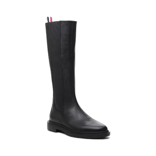 4-Bar Knee Length Chelsea Boots