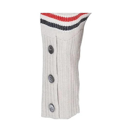 Virgin Wool V-Neck Cardigan