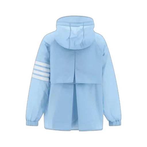4-Bar Stripe Detailed Hooded Jacket