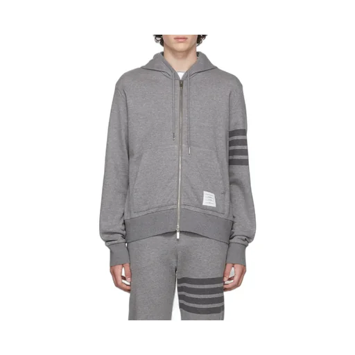 Tonal 4-Bar Hooded Jacket