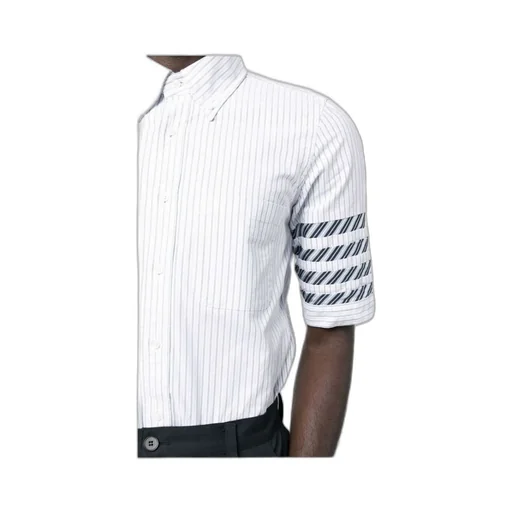 Striped Short-Sleeved Shirt