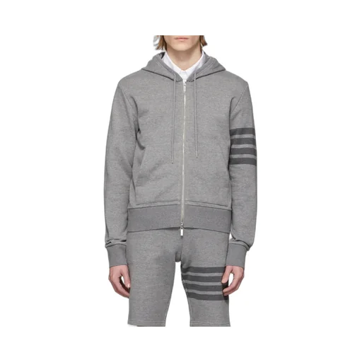 Tonal 4-Bar Hooded Jacket