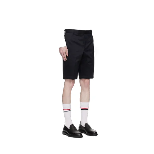 Cotton Twill Unconstructed Chino Trouser Shorts