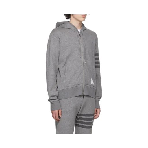 Tonal 4-Bar Hooded Jacket