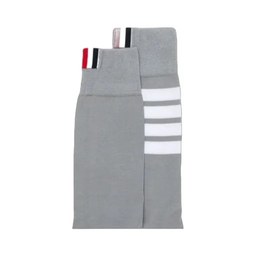 4-Bar Intarsia Socks