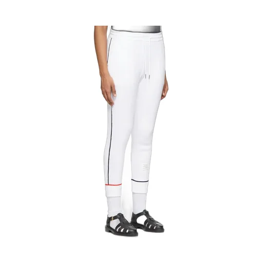 Contrast-Trim Track Pants