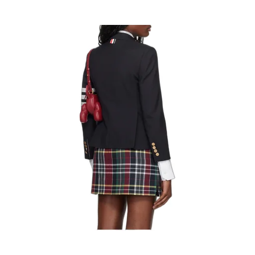 4-Bar Cropped Blazer
