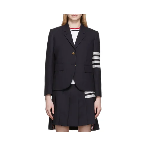 4-Bar Cropped Blazer