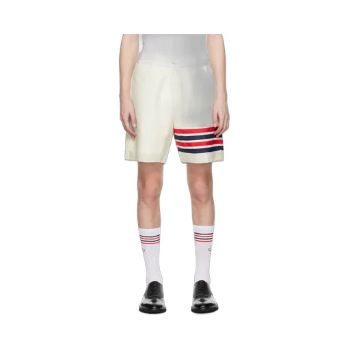4-Bar Stripe Detailed Shorts