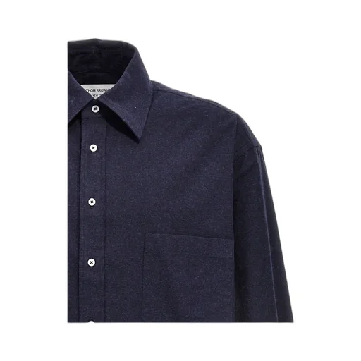 Rwb Striped Oversized Shirt