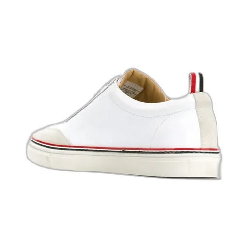 Striped Trim Low-Top Sneakers
