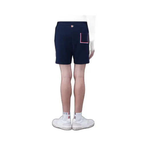 Rwb Stripe-Trimmed Drawstring Track Shorts
