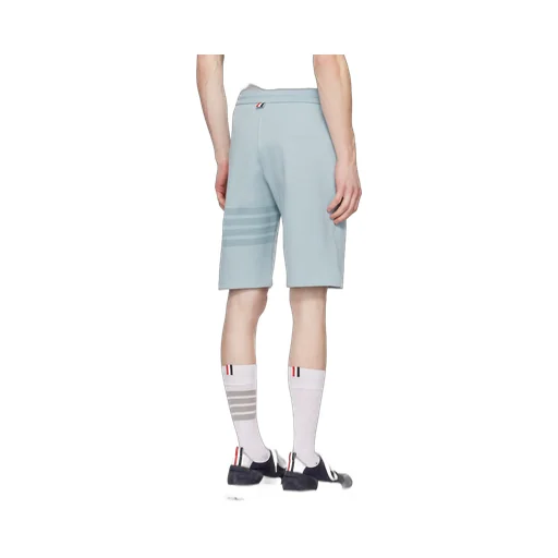 4-Bar Drawstring Track Shorts