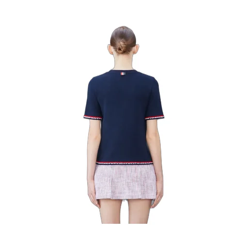 Rwb-Stripe Crewneck T-Shirt