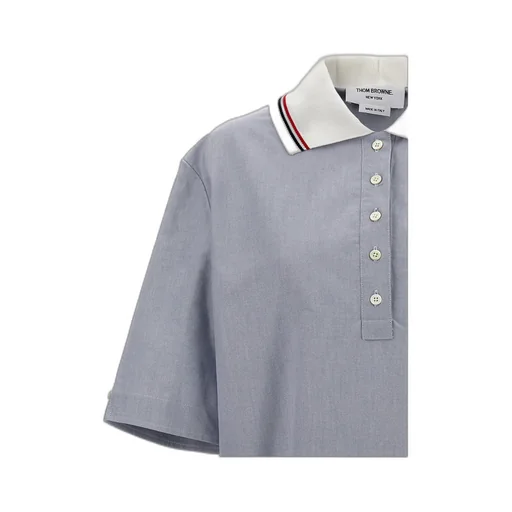 Motif Embroidered Polo Dress