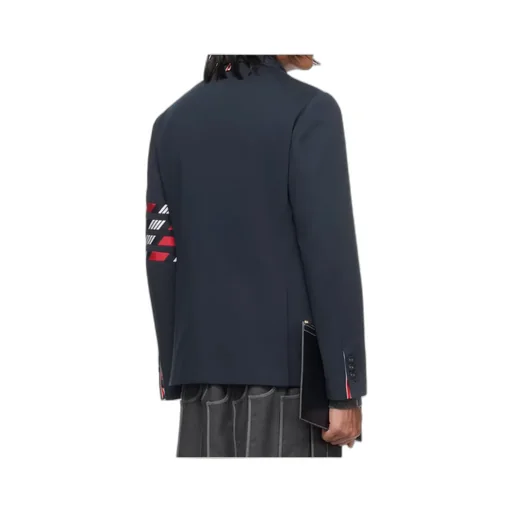 4-Bar Single-Breasted Blazer