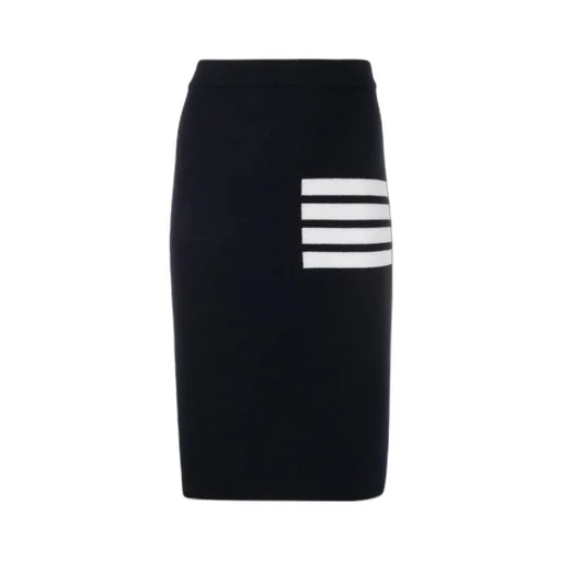 4-Bar Fitted Skirt