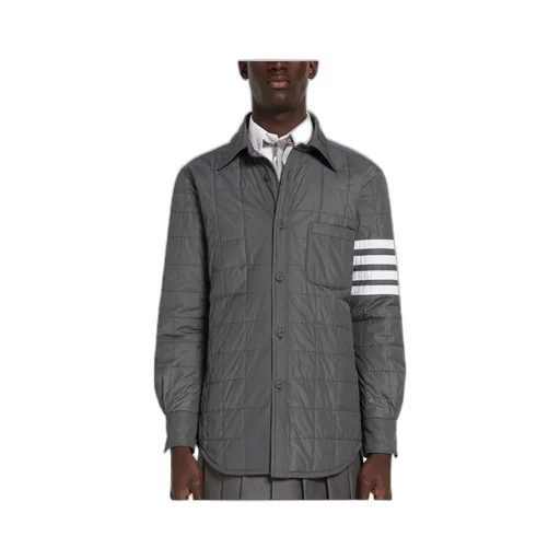 4-Bar Padded Shirt Jacket