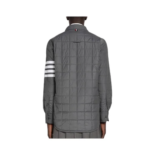 4-Bar Padded Shirt Jacket