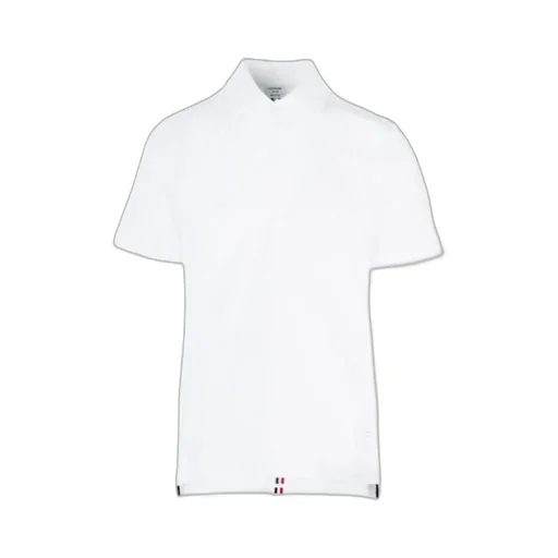 Stripe Detailed Short Sleeved Polo Shirt