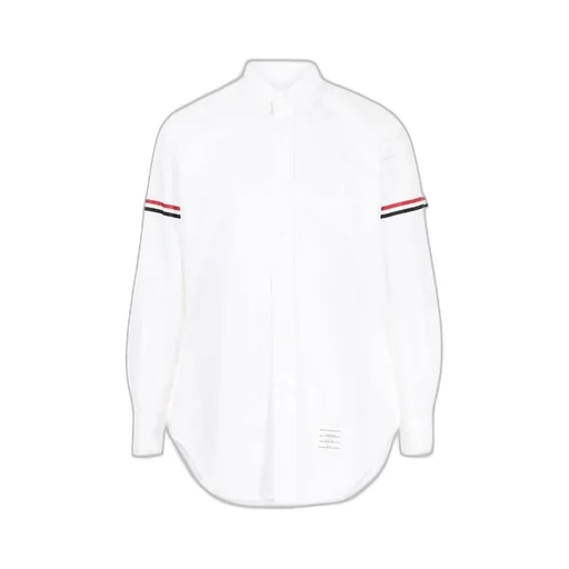 Stripe Detailed Long-Sleeved Shirt