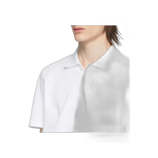 Stripe Detailed Short Sleeved Polo Shirt