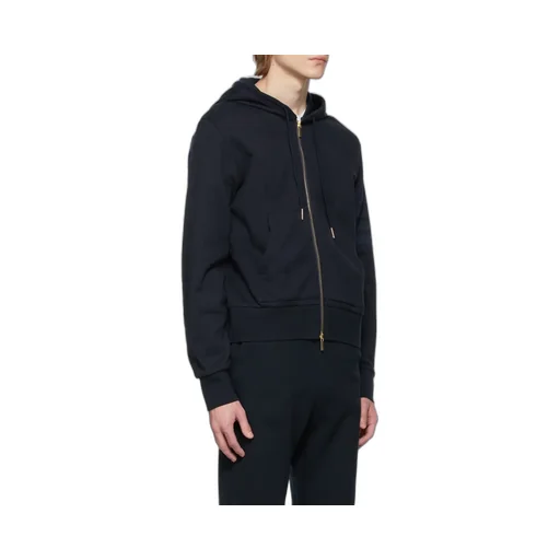Tonal 4-Bar Hooded Jacket