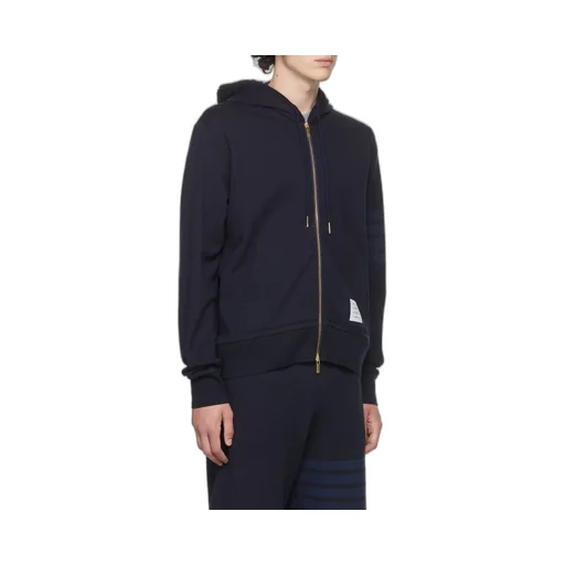 Tonal 4-Bar Hooded Jacket