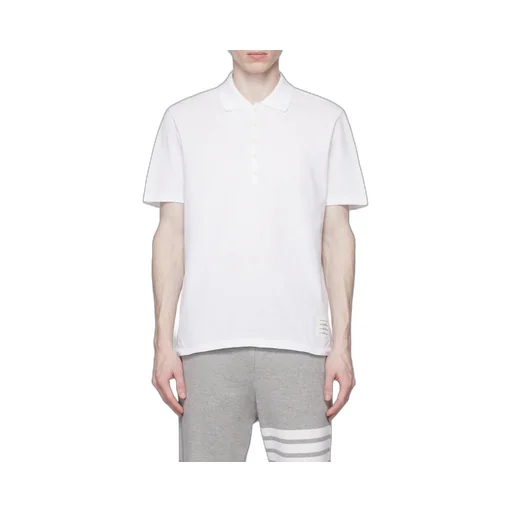 Stripe Detailed Short Sleeved Polo Shirt