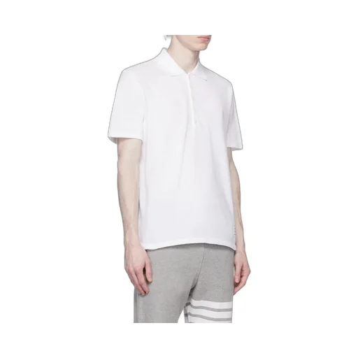 Stripe Detailed Short Sleeved Polo Shirt