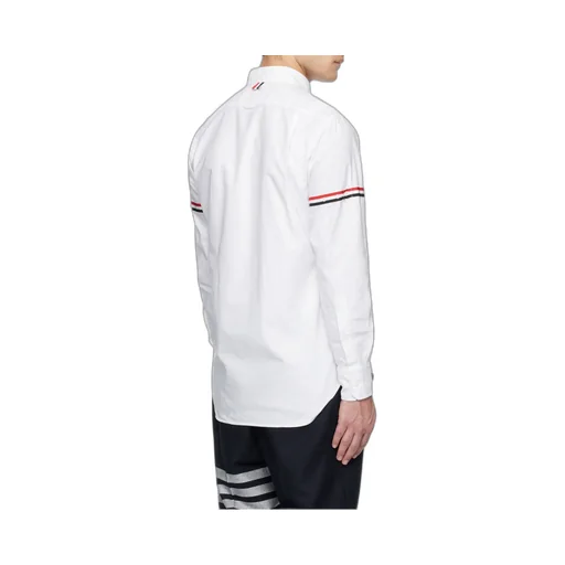 Stripe Detailed Long-Sleeved Shirt