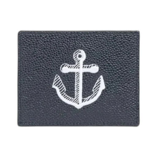 Anchor Embroidered Cardholder