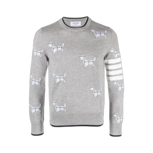 4 Bar Striped Knit Jumper