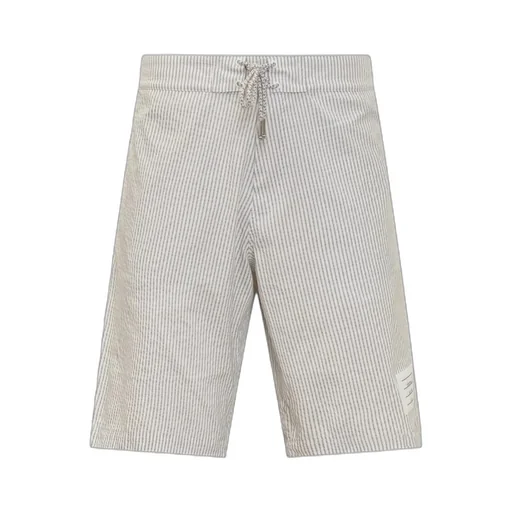 Striped Drawstring Swimming Shorts