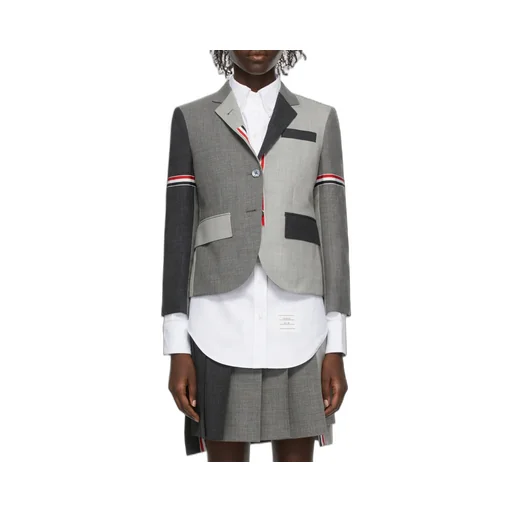 Fun-Mix Panelled Blazer