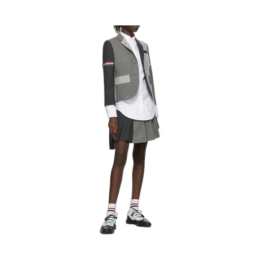 Fun-Mix Panelled Blazer
