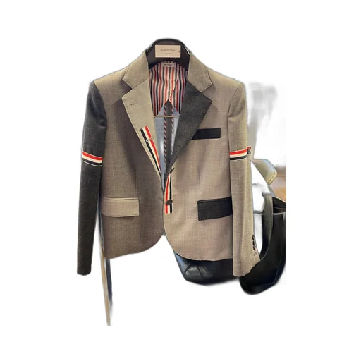 Fun-Mix Panelled Blazer
