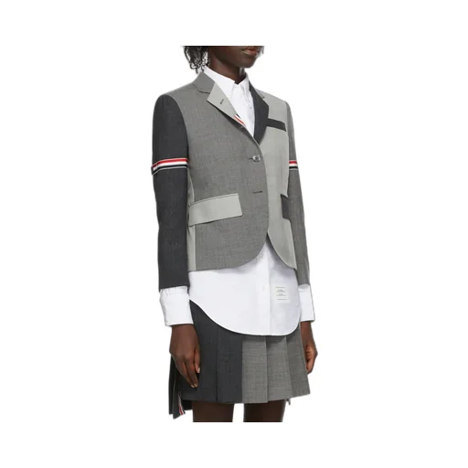 Fun-Mix Panelled Blazer